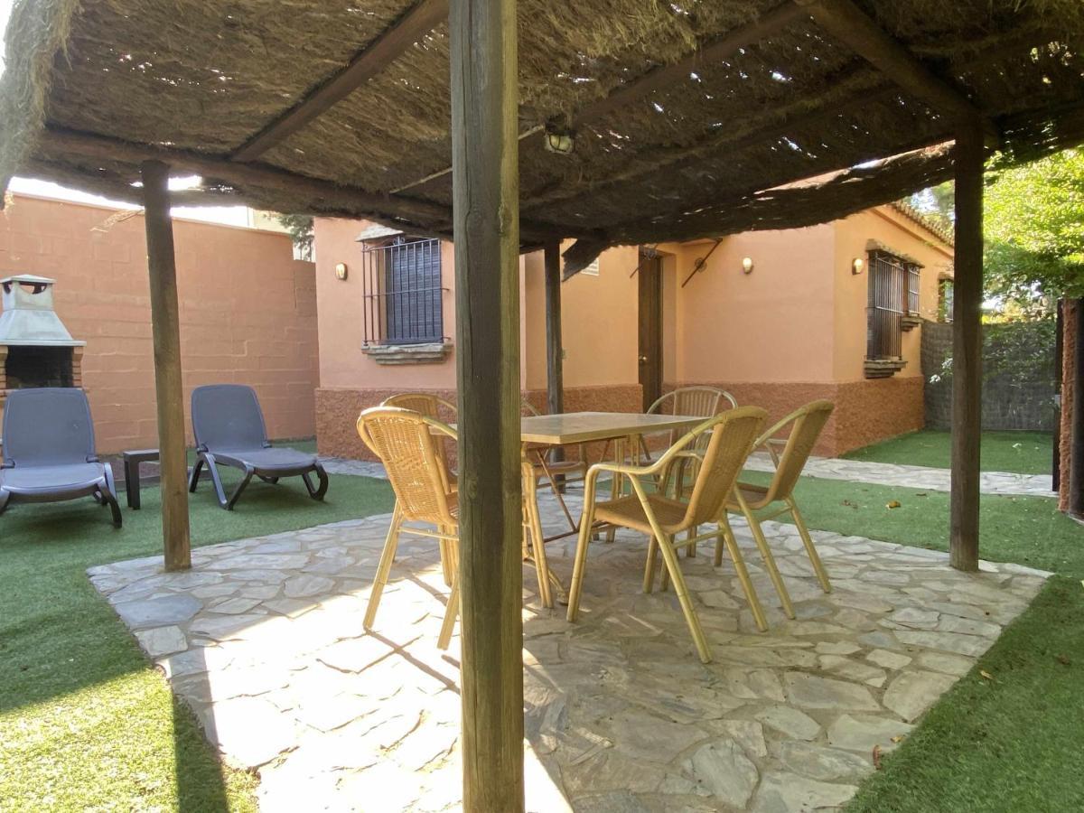 Casa Bungalows con jardín privado y piscina compartida en playa el Palmar Cádiz Exterior foto