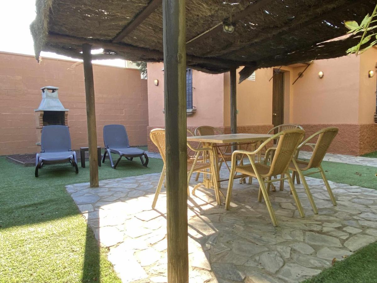 Casa Bungalows con jardín privado y piscina compartida en playa el Palmar Cádiz Exterior foto