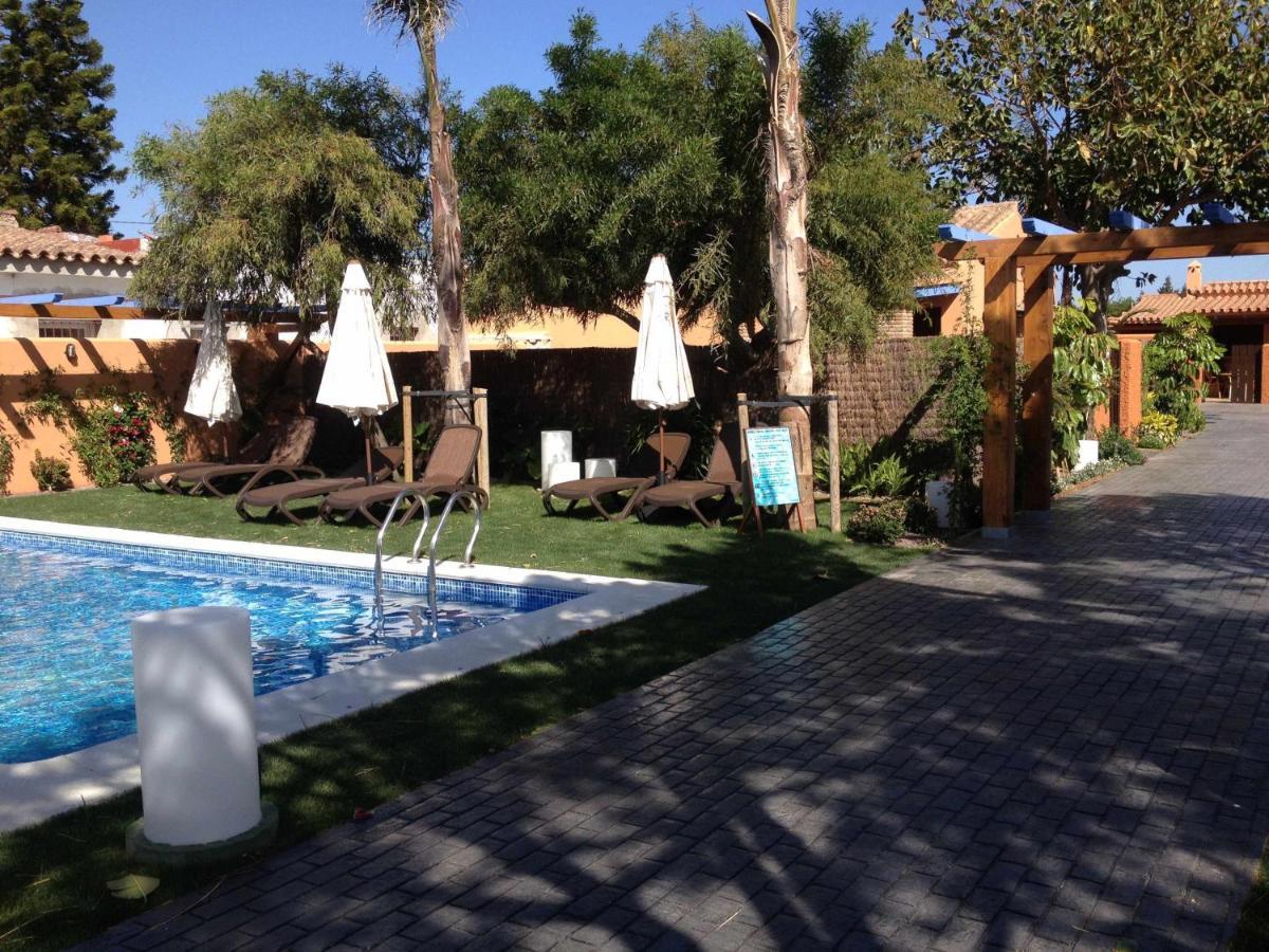 Casa Bungalows con jardín privado y piscina compartida en playa el Palmar Cádiz Exterior foto